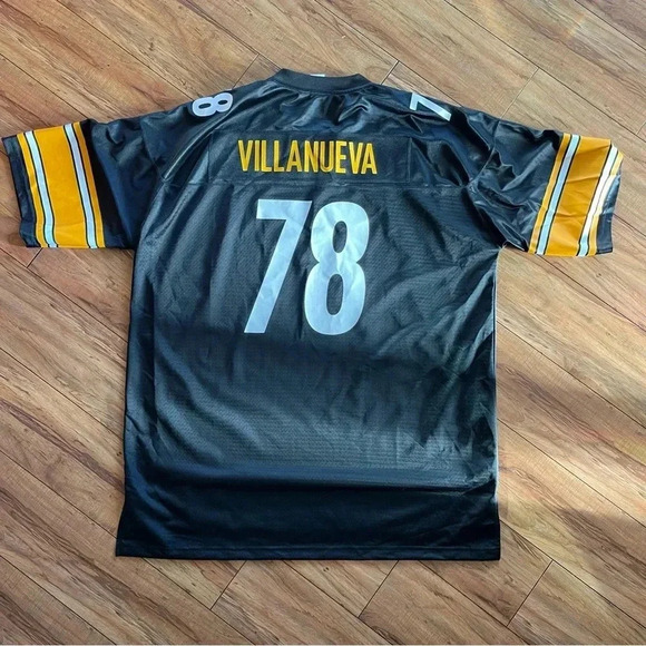 Nike On Field NFL Pittsburgh Steelers Alejandro Villanueva #78 Men size XXXL - Picture 6 of 9